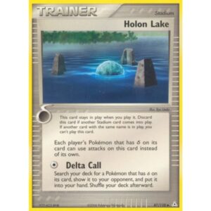 EX Holon Phantoms - 87/110 - Trainer Holon Lake