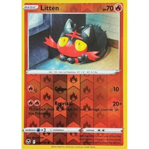 Silver Tempest – 030/195 – Litten (reverse holo)