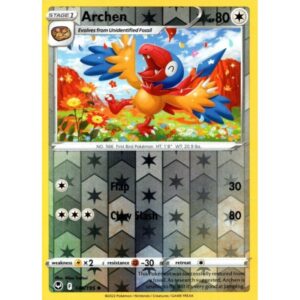 Silver Tempest – 146/195 – Archen (reverse holo)