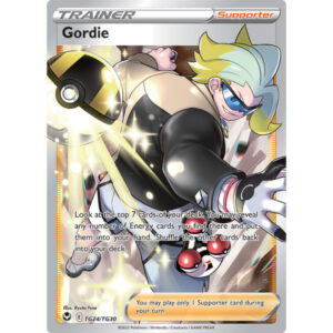 Silver Tempest – TG24/TG30 – Trainer Support Gordie (ultra rare)