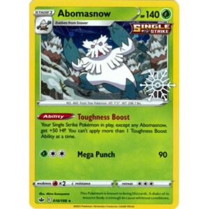 Chilling Reign - 010/198 - Abomasnow (rare holo snowflake)
