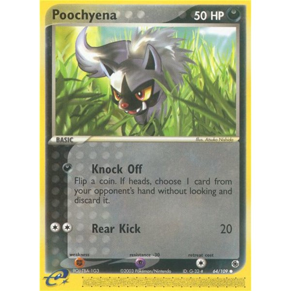 EX Ruby Sapphire - 64/109 - Poochyena