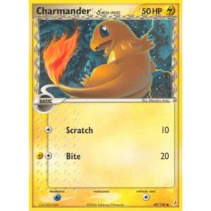 EX Crystal Guardians - 49/100 - Charmander Delta Species