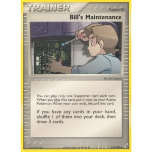 EX Crystal Guardians - 71/100 - Trainer Bill's Maintenance