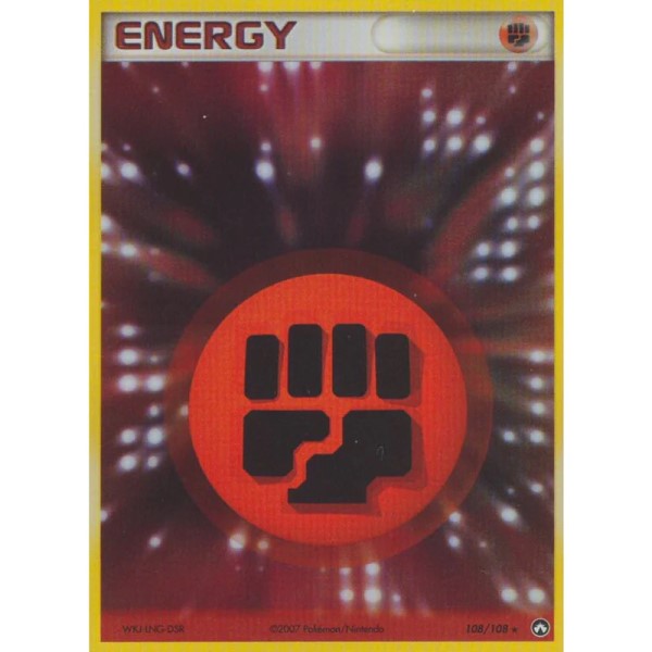 EX Power Keepers - 108/108 - Fighting Energy (rare holo)