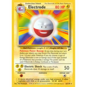 Base Set 2 - 25/130 - Electrode (rare)