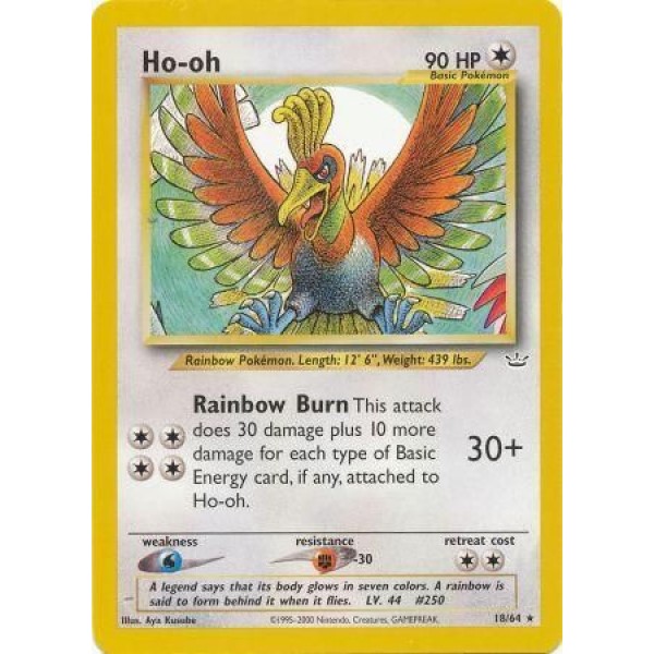 Neo Revelation - 18/64 - Ho-oh (rare)