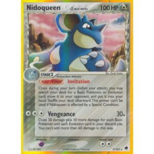 EX Dragon Frontiers - 7/101 - Nidoqueen Delta Species (rare holo)