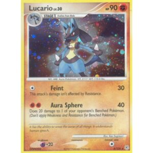 Diamond Pearl Base - 6/130 - Lucario (rare holo)