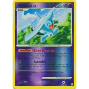 Diamond Pearl Base - 42/130 - Wynaut (rare reverse holo)