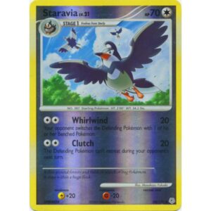 Diamond Pearl Base - 64/130 - Staravia (reverse holo)