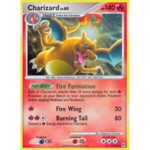 Platinum Arceus - 1/99 - Charizard (rare holo)