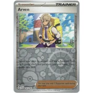 Scarlet Violet Base - 166/198 - Trainer Supporter Arven (reverse holo)