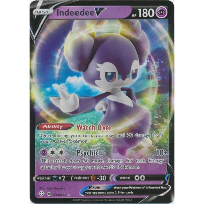 Shining Fates - 039/072 - Indeedee V (ultra rare)