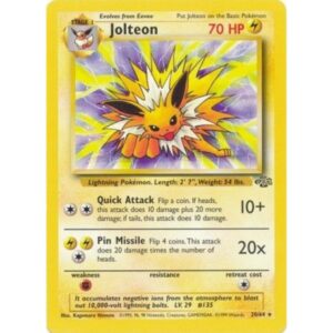 Jungle - 20/64 - Jolteon (NL) (rare) 1e Edition
