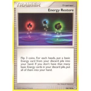 Diamond Pearl Base - 106/130 - Trainer Energy Restore