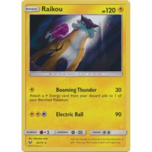 Shining Legends - 32/73 - Raikou (rare holo)