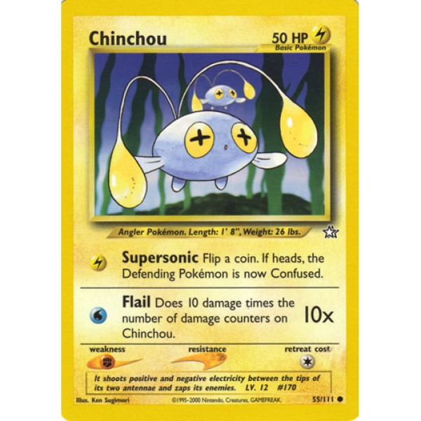 Neo Genesis - 55/111 - Chinchou