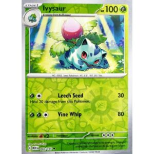 Pokemon 151 - 002/165 - Ivysaur (reverse holo)