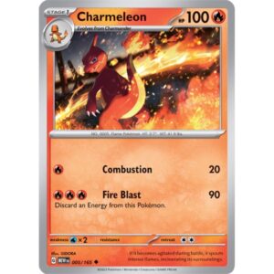 Pokemon 151 - 005/165 - Charmeleon