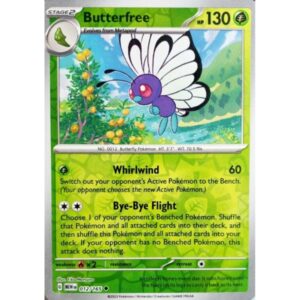 Pokemon 151 - 012/165 - Butterfree (reverse holo)