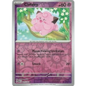 Pokemon 151 - 035/165 - Clefairy (reverse holo)