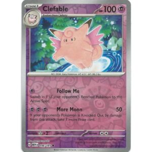 Pokemon 151 - 036/165 - Clefable (reverse holo)
