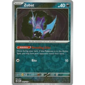 Pokemon 151 - 041/165 - Zubat (reverse holo)