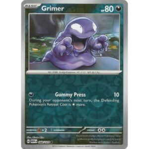Pokemon 151 - 088/165 - Grimer (reverse holo)