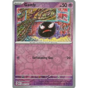 Pokemon 151 - 092/165 - Gastly (reverse holo)