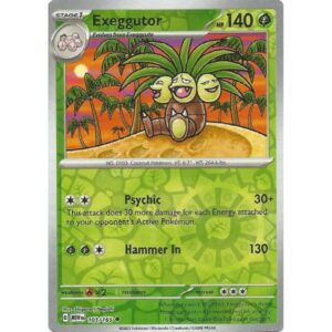 Pokemon 151 - 103/165 - Exeggutor (reverse holo)
