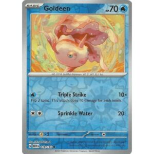 Pokemon 151 - 118/165 - Goldeen (reverse holo)