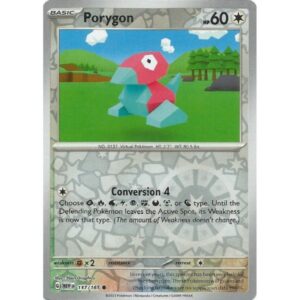 Pokemon 151 - 137/165 - Porygon (reverse holo)