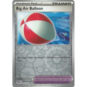 Pokemon 151 - 155/165 - Pokemon Tool Big Air Balloon (reverse holo)