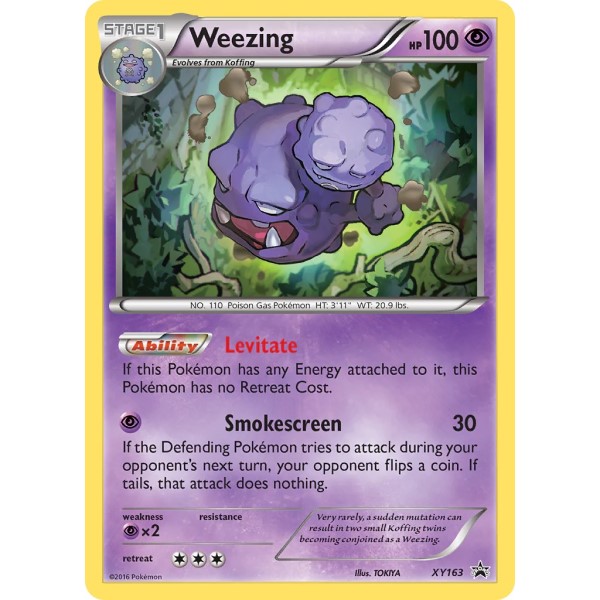 XY Promo - XY163 - Weezing (holo)