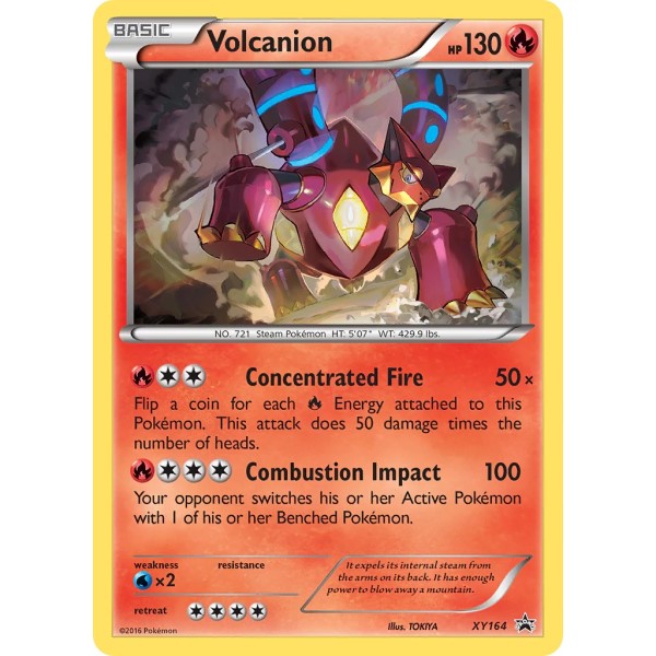 XY Promo - XY164 - Volcanion (holo)