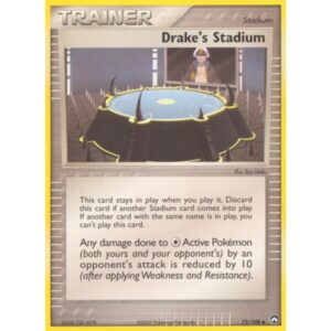 EX Power Keepers - 72/108 - Trainer Stadium Drake's Stadium