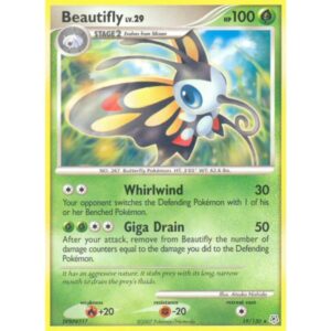 Diamond Pearl Base - 19/130 - Beautifly (rare)