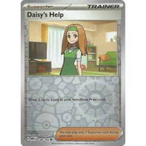 Pokemon 151 - 158/165 - Trainer Daisy's Help (reverse holo)