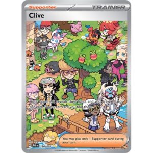 Paldean Fates - 236/091 - Trainer Clive (special illustration rare)