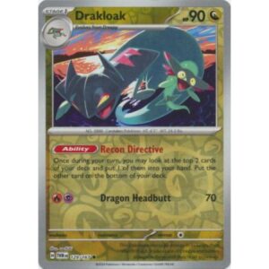 Twilight Masquerade - 129/167 - Drakloak (reverse holo)