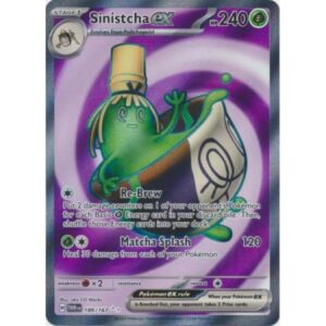 Twilight Masquerade - 189/167 - Sinistcha EX (ultra rare)