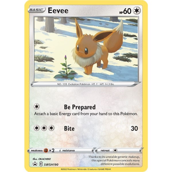 Promo - SWSH190 - Eevee (holo)