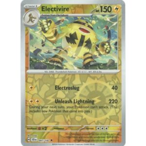 Stellar Crown - 047/142 - Electivire (reverse holo)