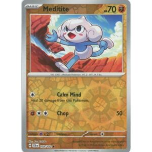 Stellar Crown - 078/142 - Meditite (reverse holo)
