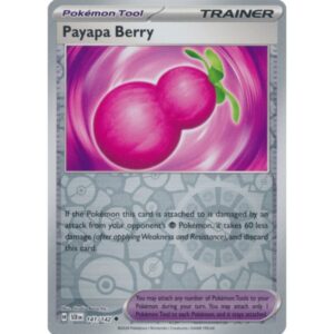 Stellar Crown - 141/142 - Trainer Payapa Berry (reverse holo)