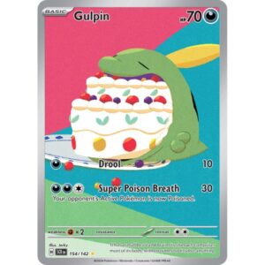 Stellar Crown - 154/142 - Gulpin (illustration rare)