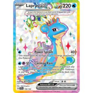 Stellar Crown - 158/142 - Lapras EX (ultra rare)