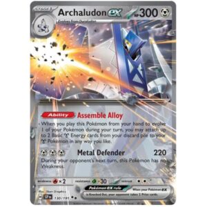 Surging Sparks - 130/191 - Archaludon EX (double rare)
