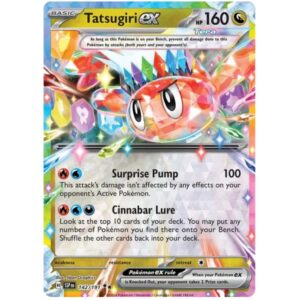 Surging Sparks - 142/191 - Tatsugiri EX (double rare)
